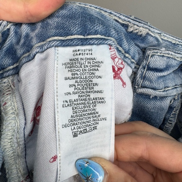 True Religion Jennie Curvy Super T Mid-Rise Skinny Jean Vintage Wash 26 - Picture 14 of 15